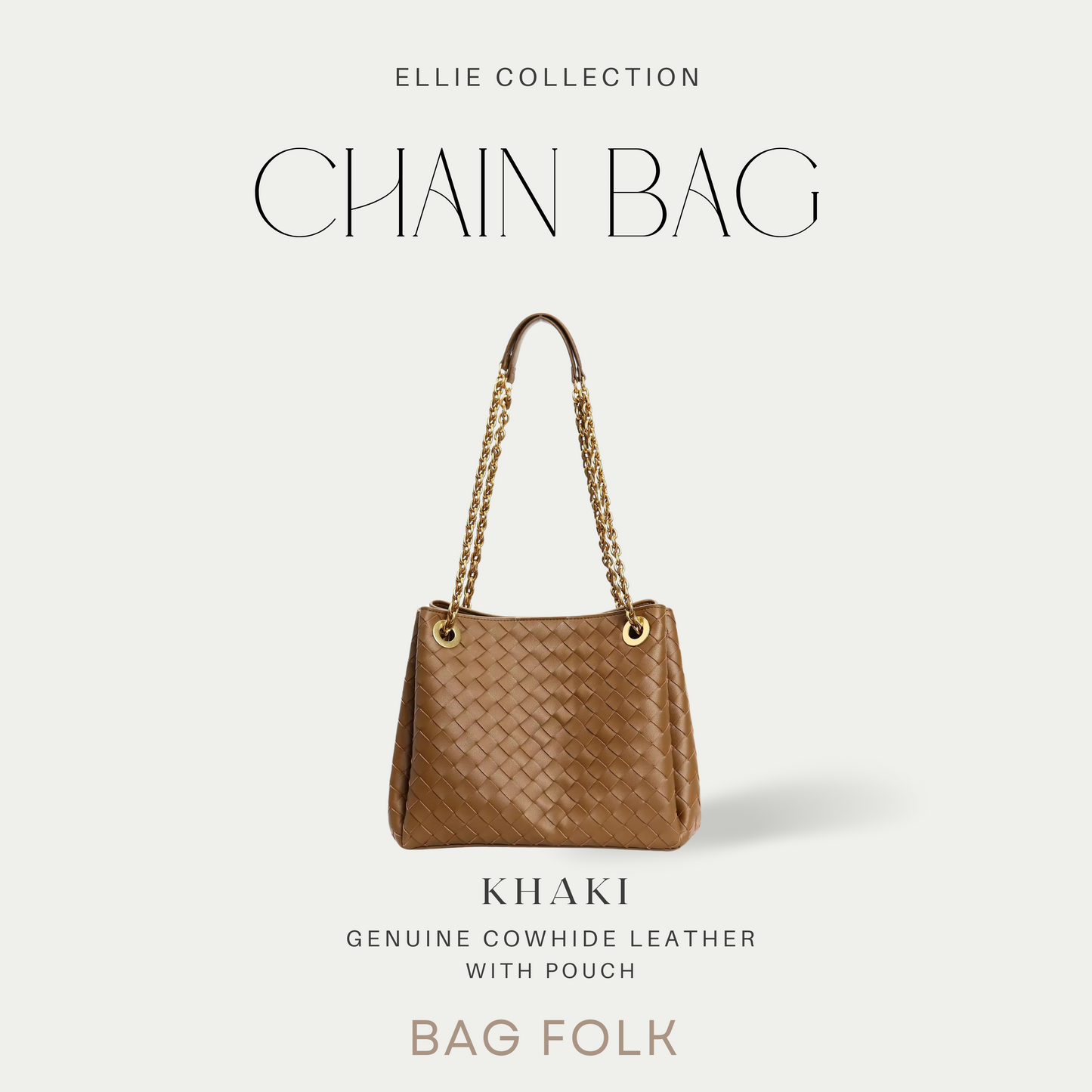 PRE-ORDER: Ellie Chain Midi Bag