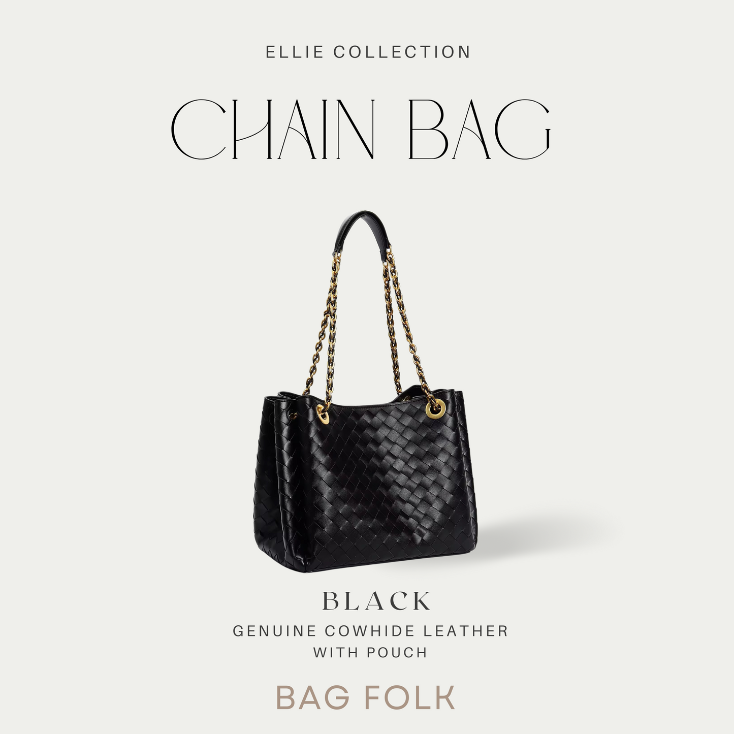 PRE-ORDER: Ellie Chain Bag Large