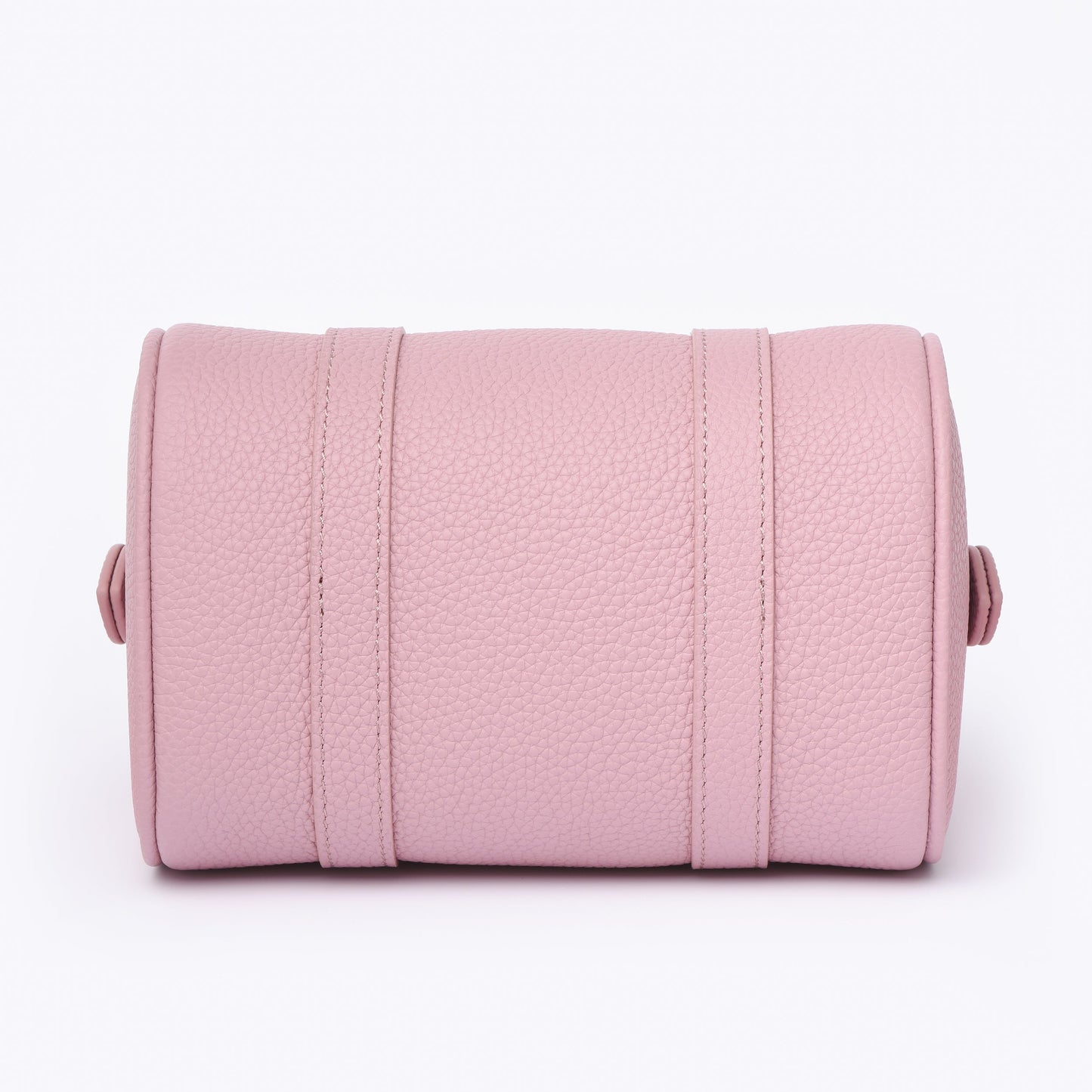 NANO Boston bag - Togo Leather - Dusty Pink
