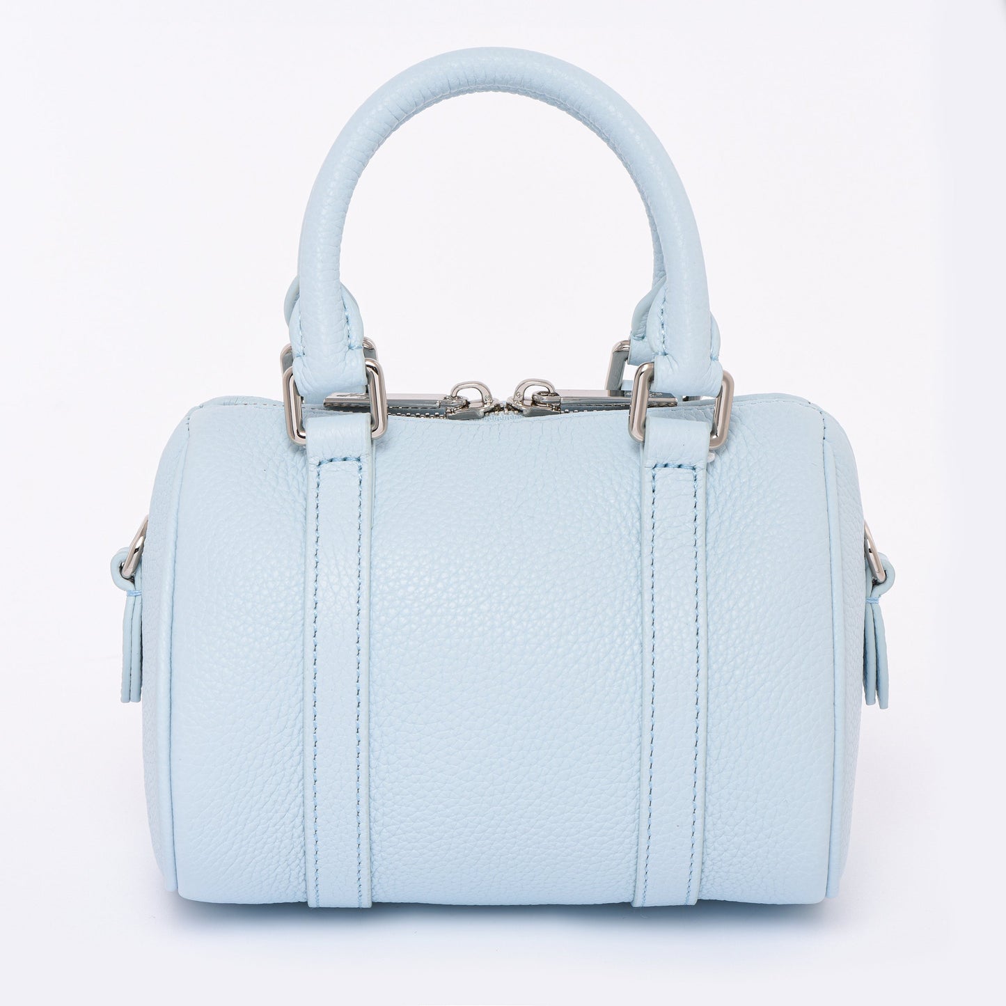 NANO Boston bag - Togo Leather - Ice Blue