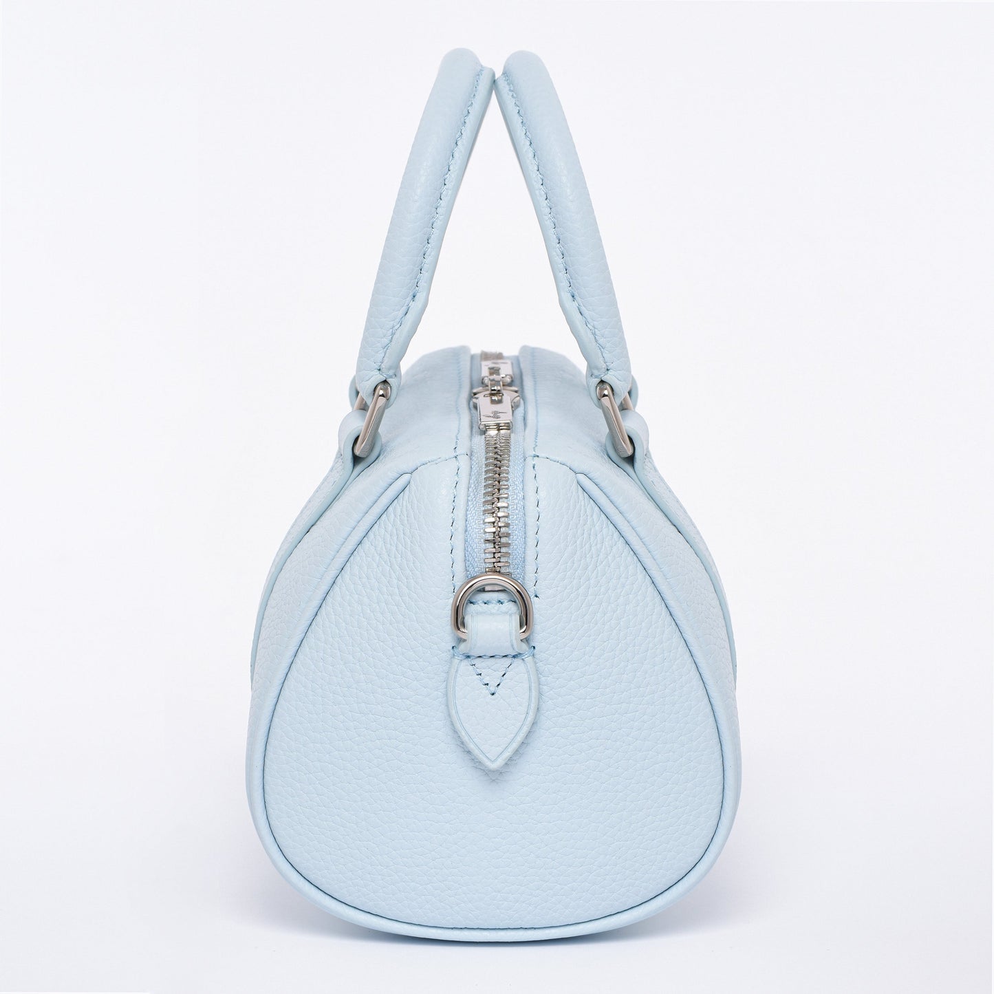 NANO Boston bag - Togo Leather - Ice Blue