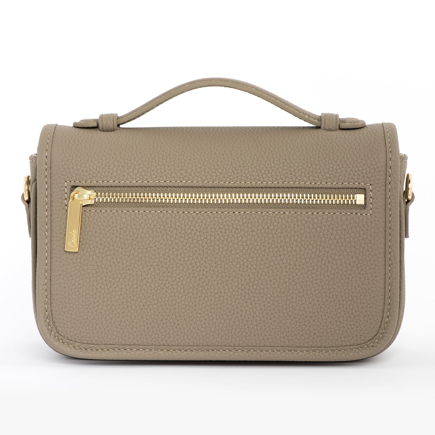PETIT PARIS 15 - Crossbody bag - Taupe Togo - DUYP X AARYN MLC