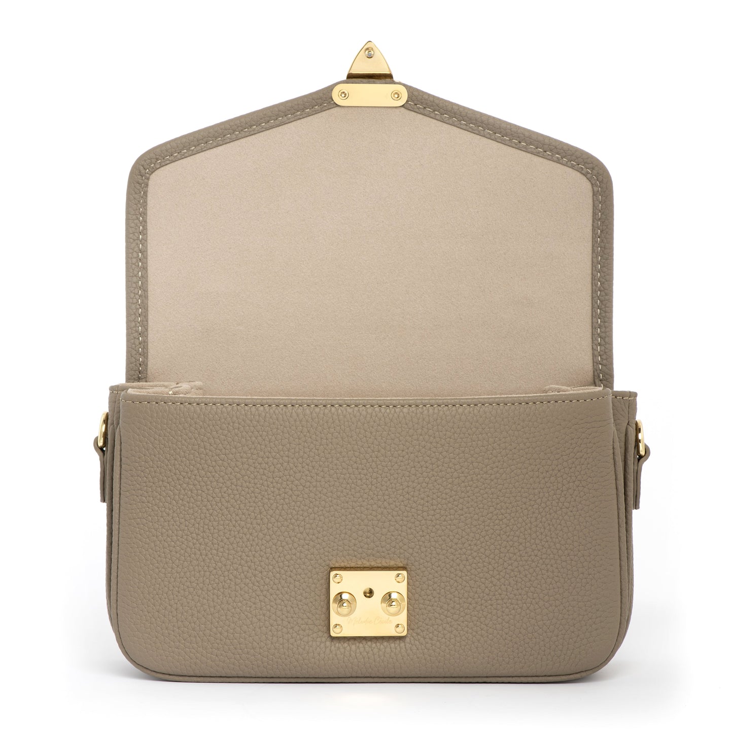 PETIT PARIS 15 - Crossbody bag - Taupe Togo - DUYP X AARYN MLC