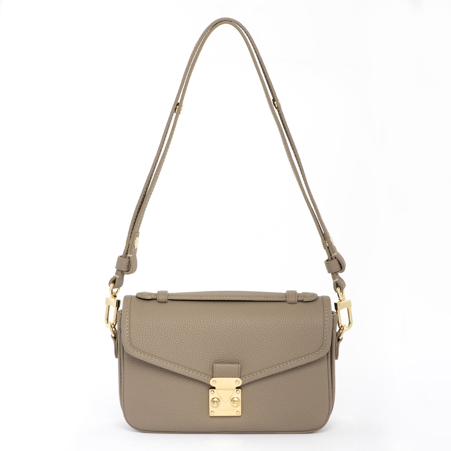 PETIT PARIS 15 - Crossbody bag - Taupe Togo - DUYP X AARYN MLC