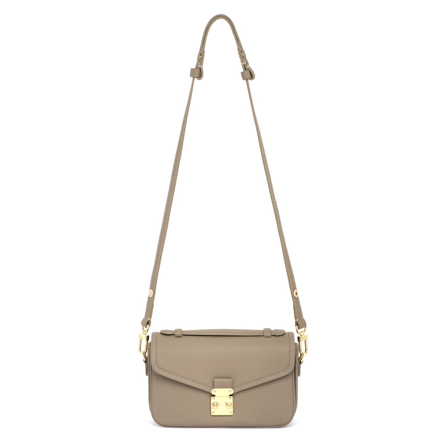 PETIT PARIS 15 - Crossbody bag - Taupe Togo - DUYP X AARYN MLC