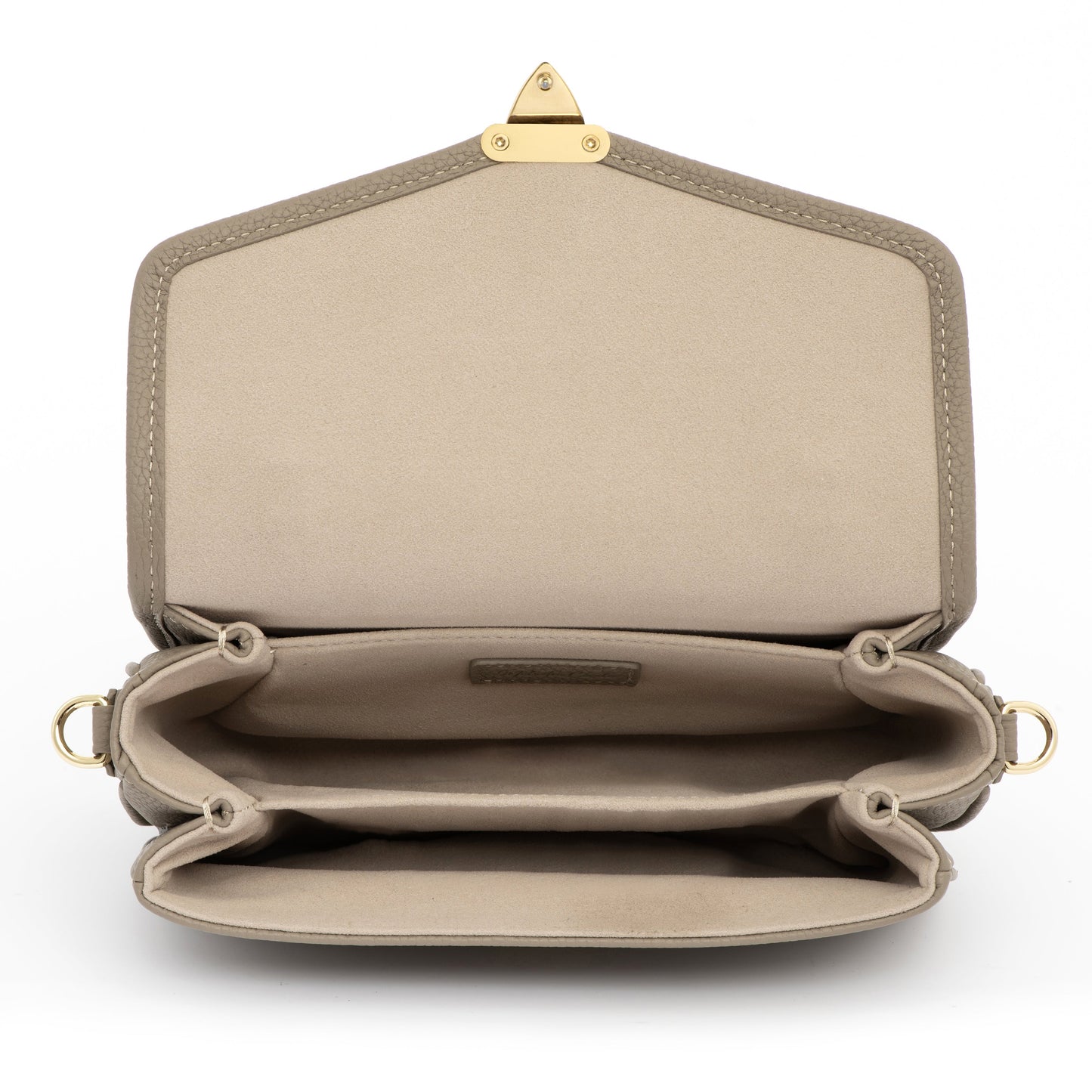 PETIT PARIS 15 - Crossbody bag - Taupe Togo - DUYP X AARYN MLC