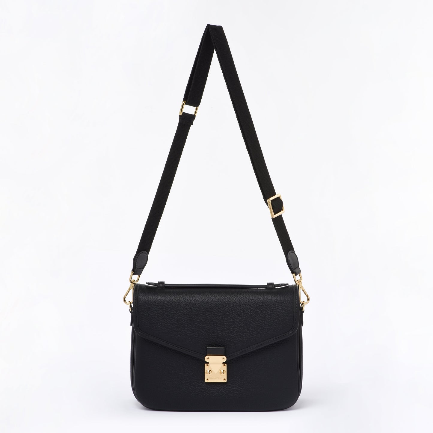 Black - "Paris15" Satchel Crossbody bag (New Version)