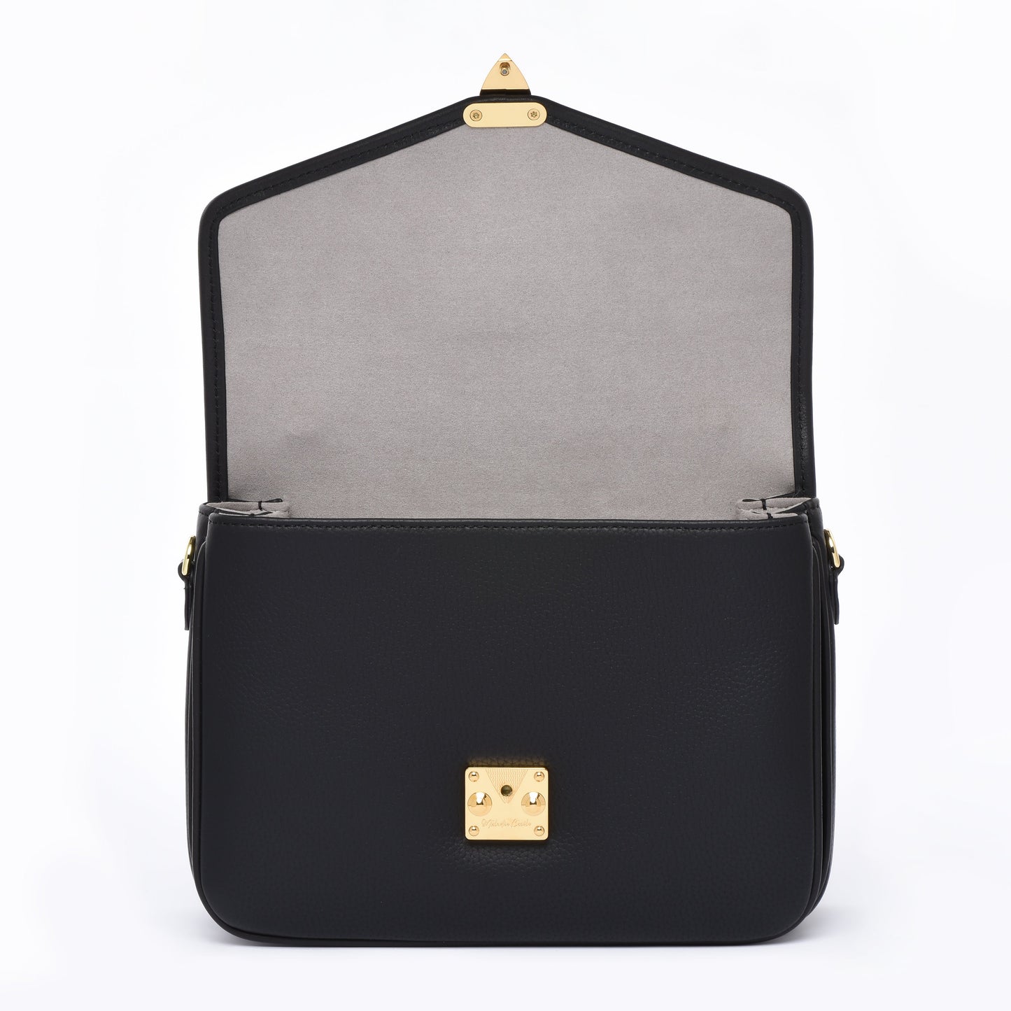 Black - "Paris15" Satchel Crossbody bag (New Version)