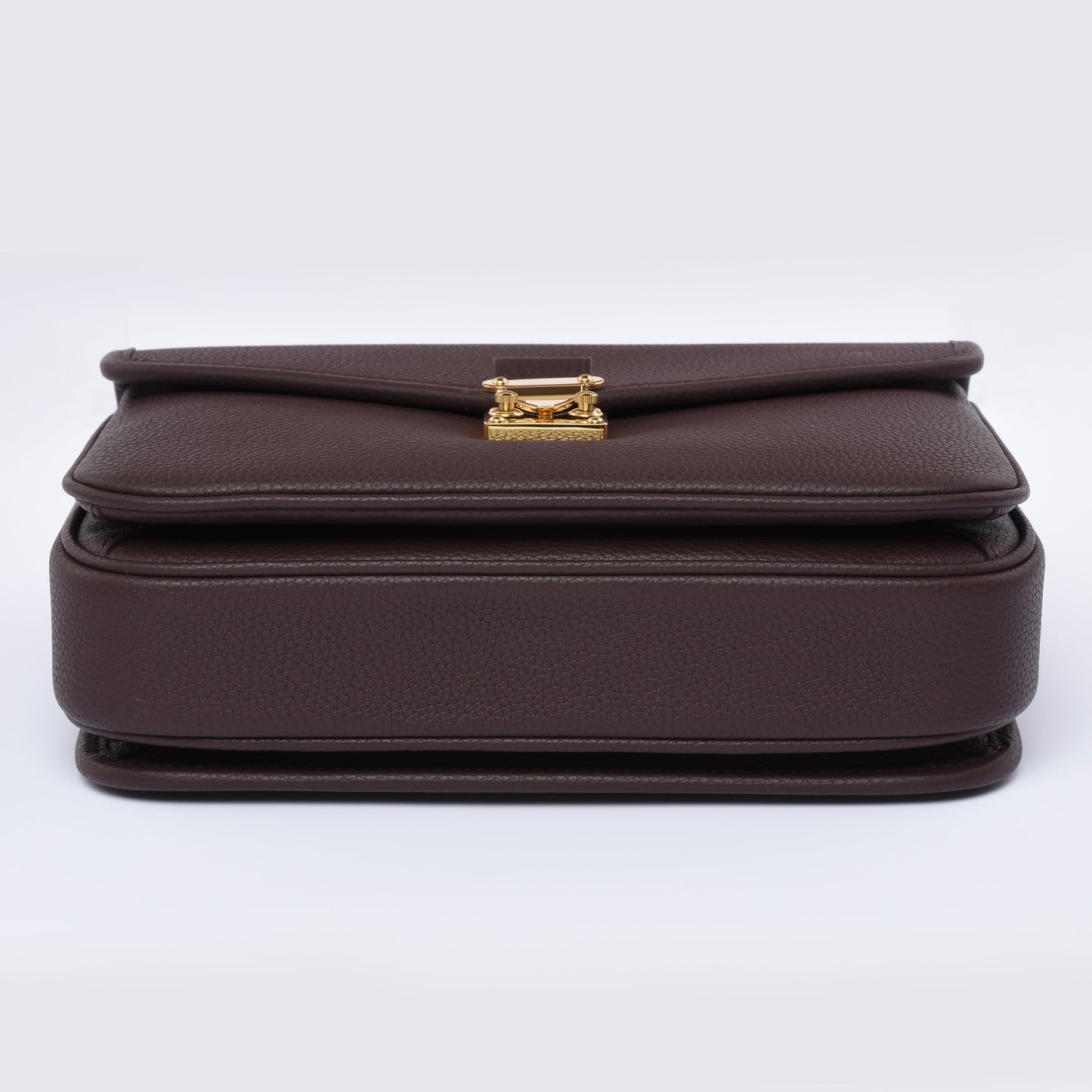 "CHOCOLATE BROWN" - Paris 15 Satchel Crossbody bag (New Version)