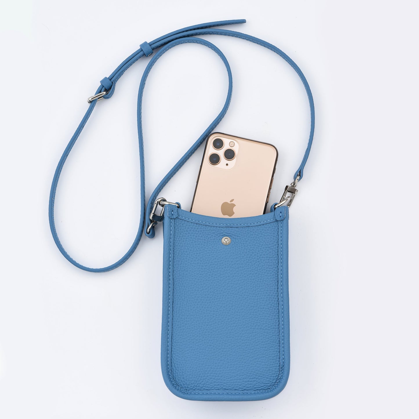 OUTLET Togo Leather Cell Phone Mini Crossbody bag - SUMMER COLLECTION