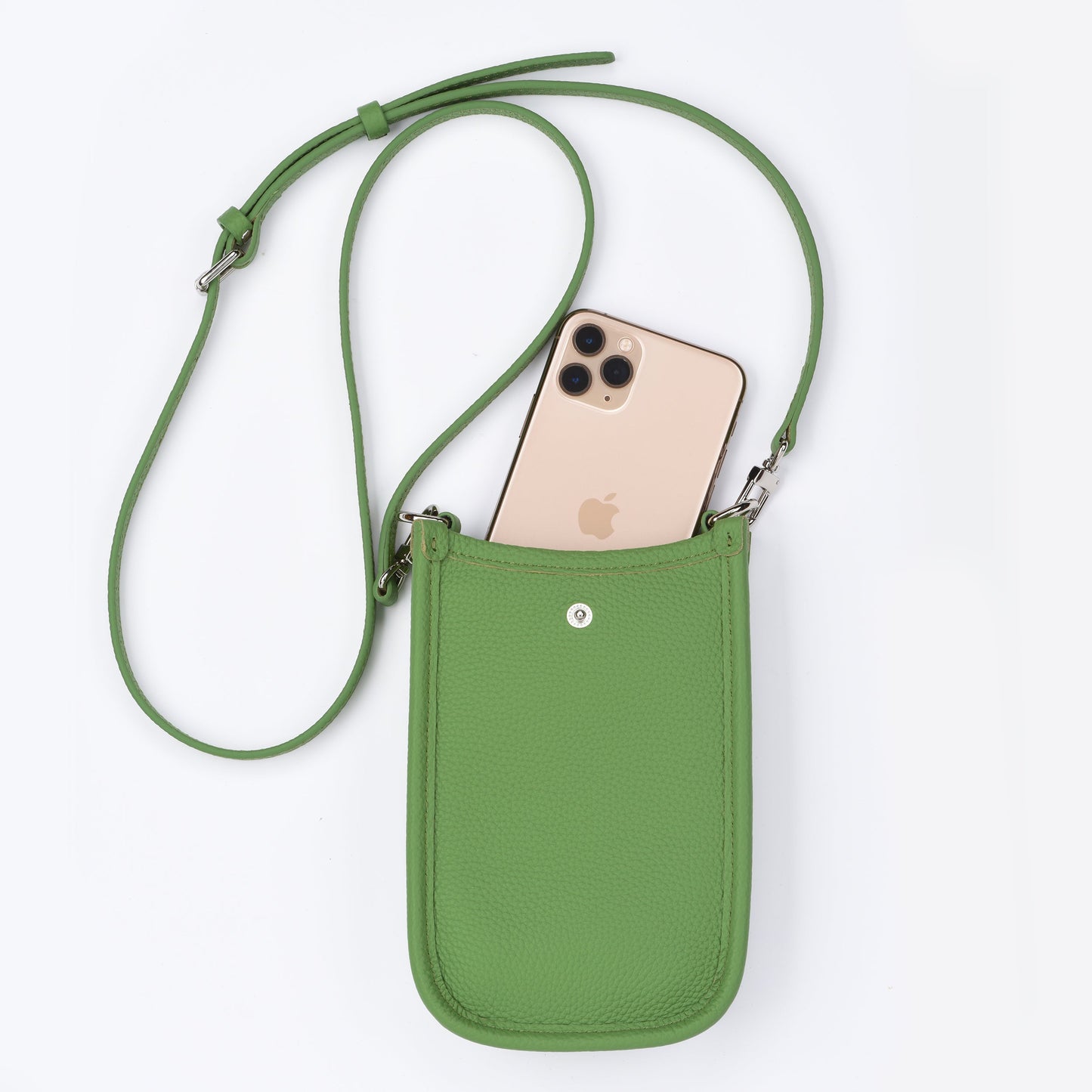 OUTLET Togo Leather Cell Phone Mini Crossbody bag - SUMMER COLLECTION
