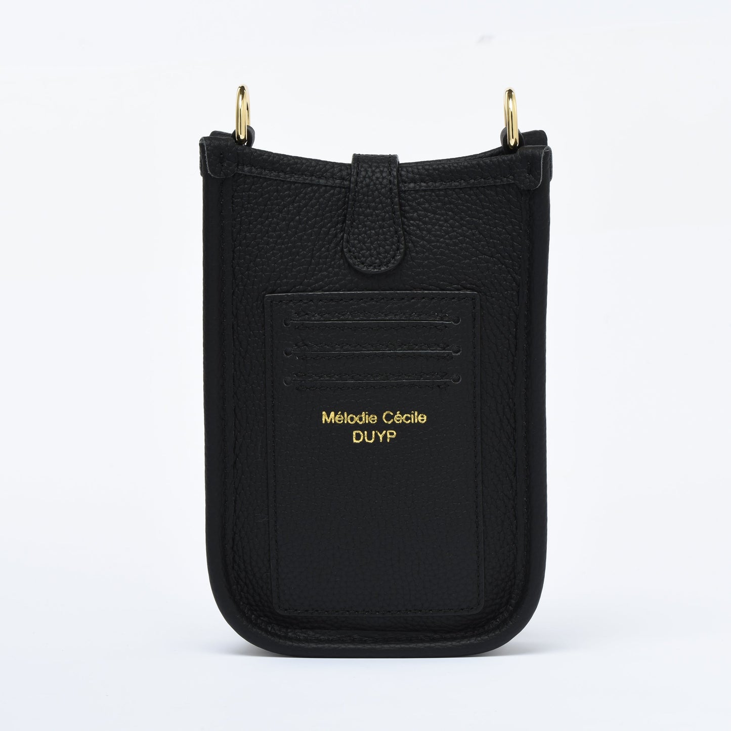 Togo Leather Cell Phone Mini Crossbody bag - 5 colors