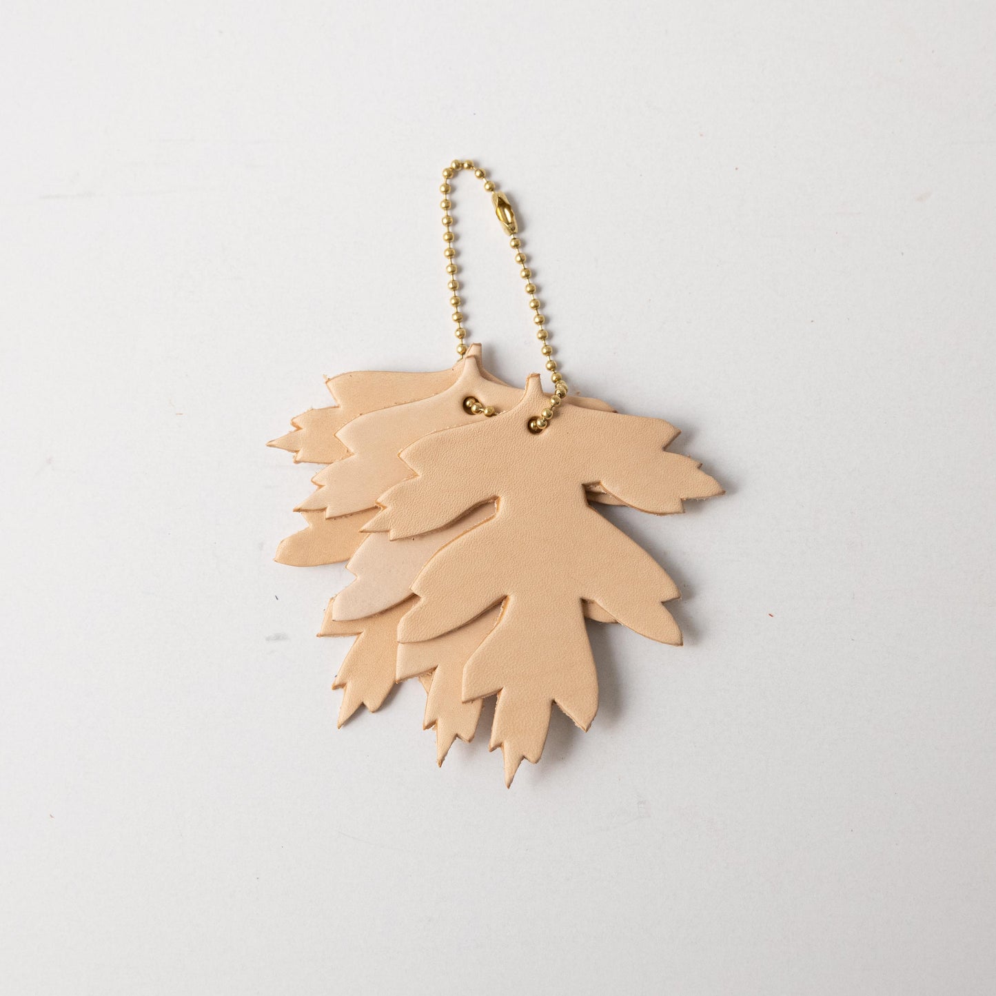 Vegetable Tanned Leaf Charms