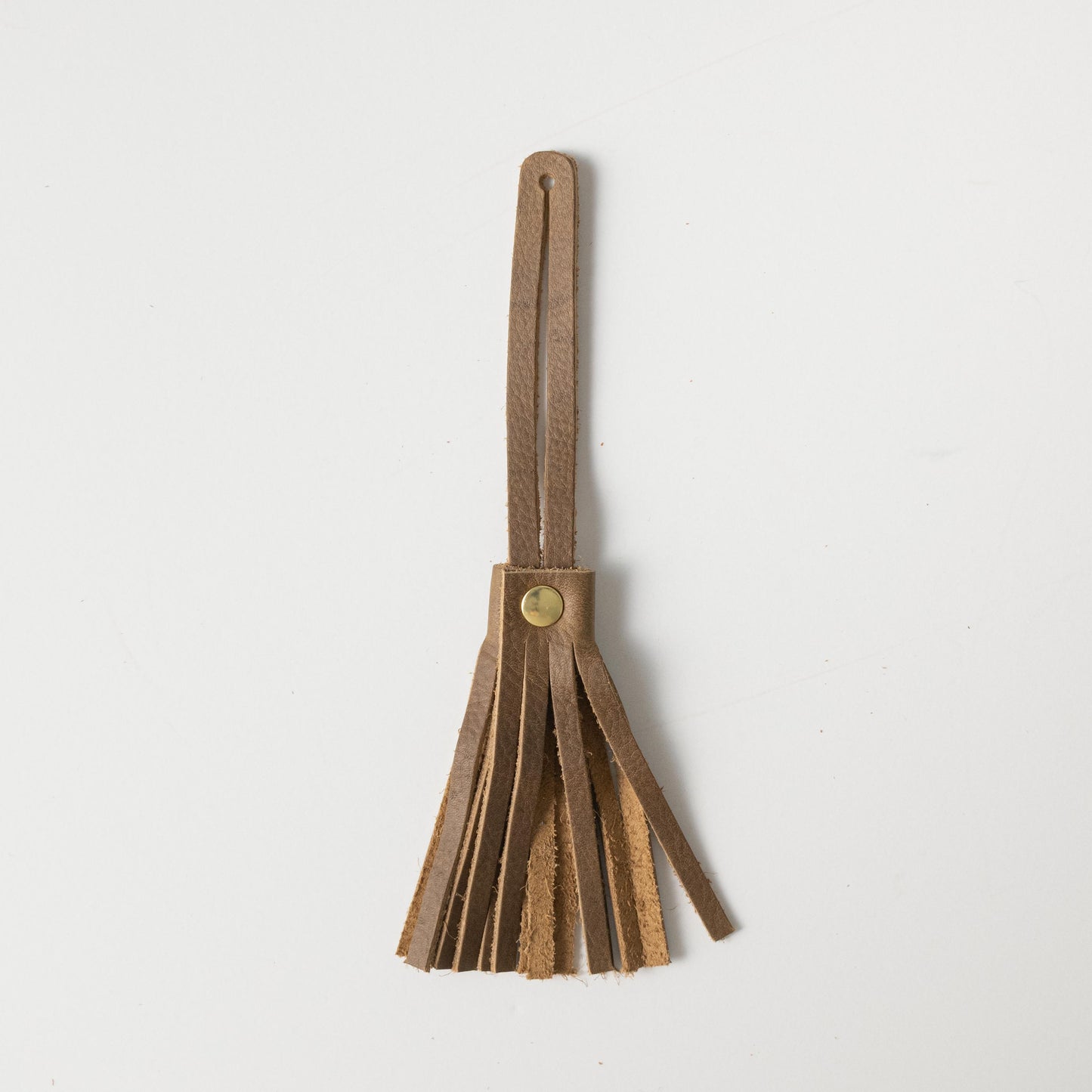 Olive Kodiak Leather Tassel
