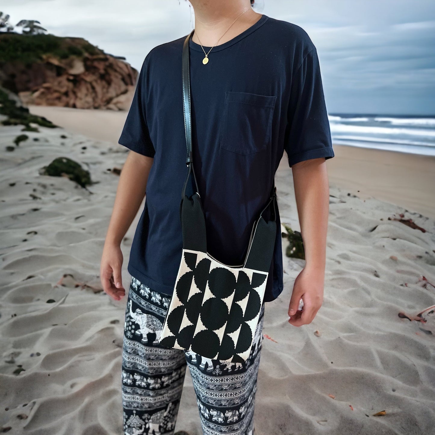 YOYO BAG POLKA BLACK