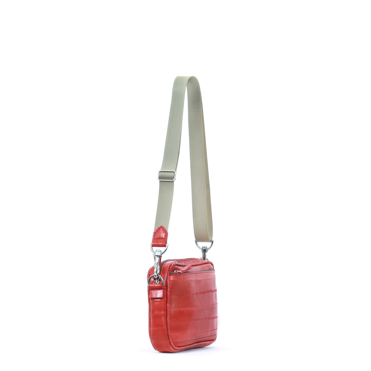 MINI CAMERA BAG CINNIBAR EEL