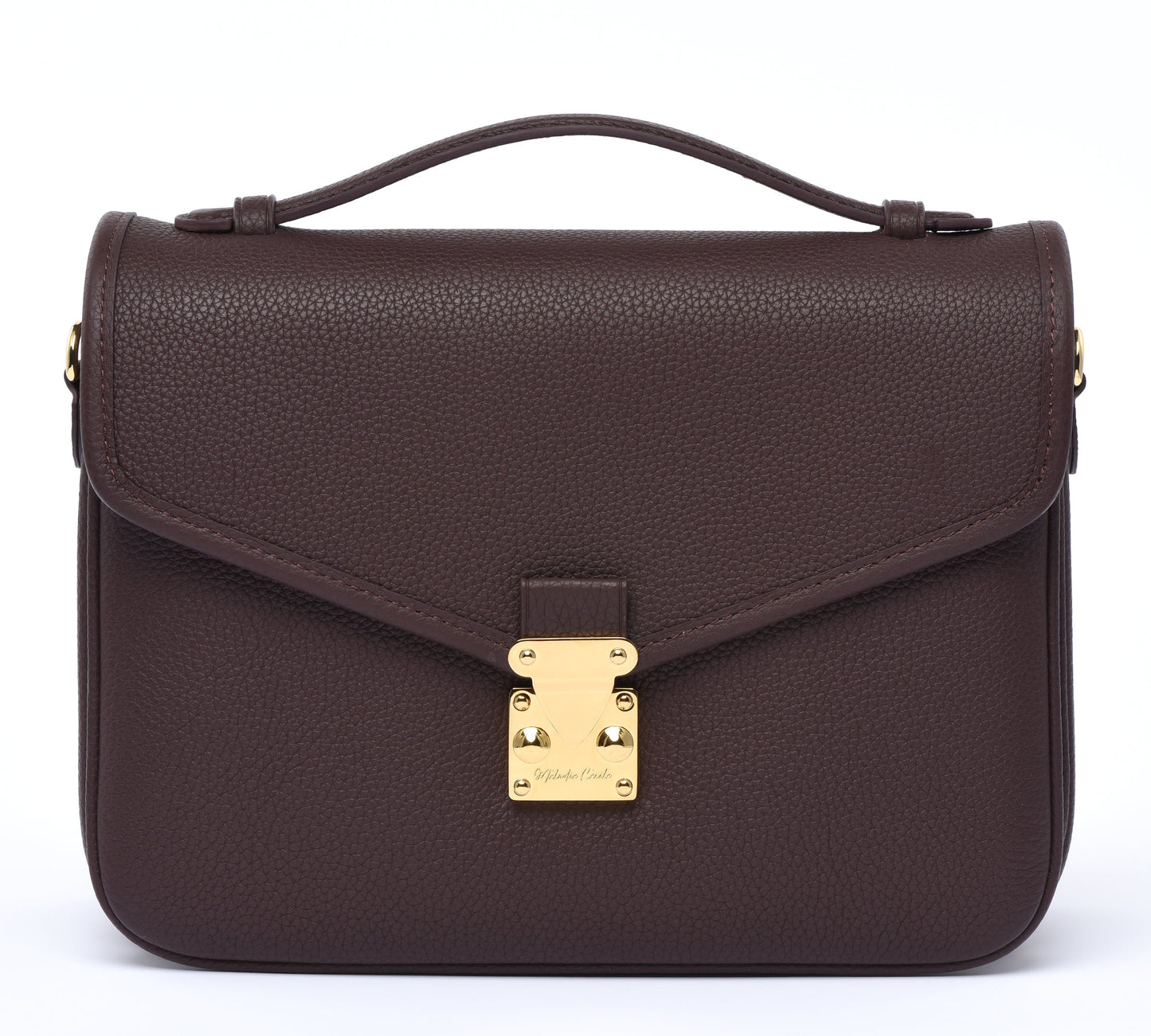 "CHOCOLATE BROWN" - Paris 15 Satchel Crossbody bag (New Version)