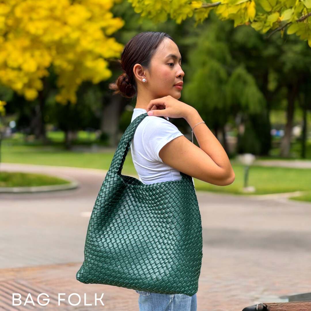PRE-ORDER: GREEN LARGE BINDLE BAG