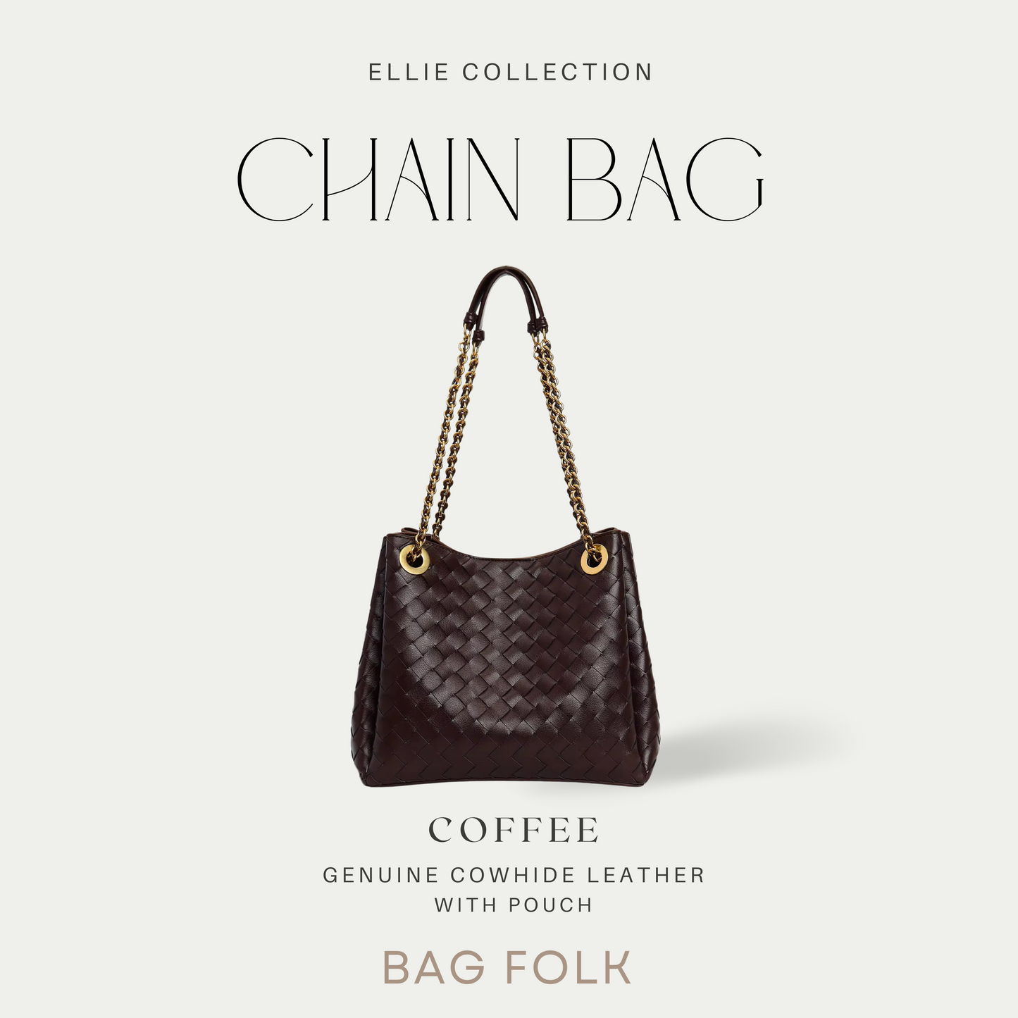 PRE-ORDER: Ellie Chain Midi Bag