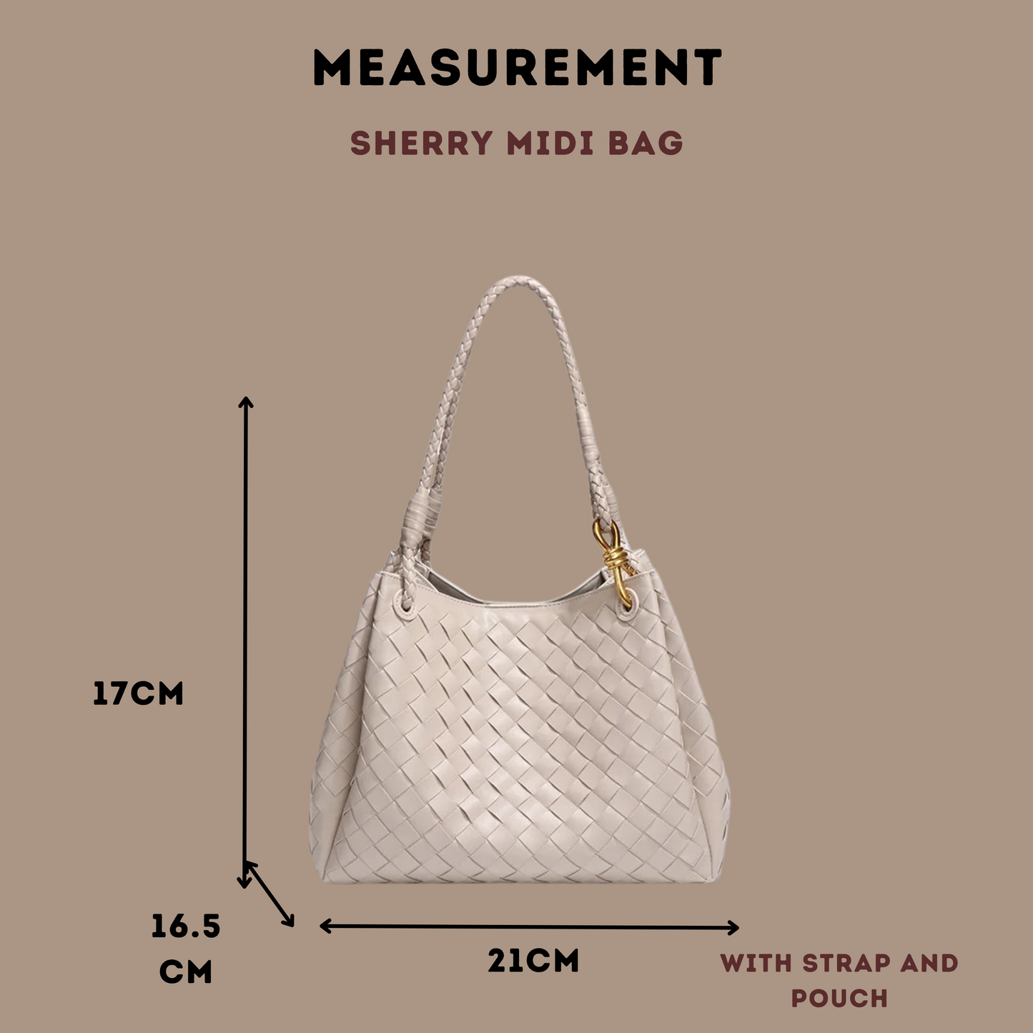 PRE-ORDER: Ellie Braided Midi Bag