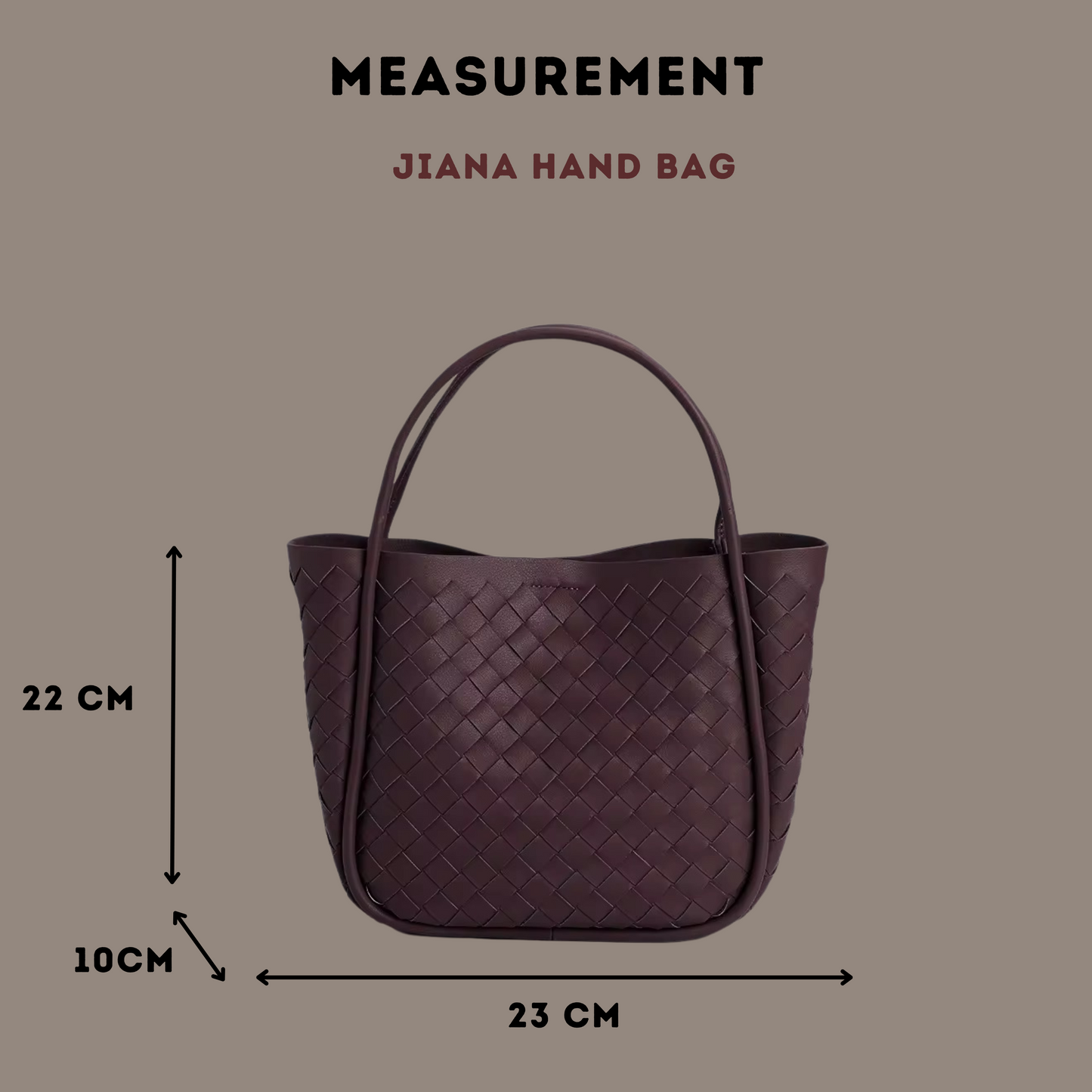 PRE-ORDER: JIANA HANDBAG