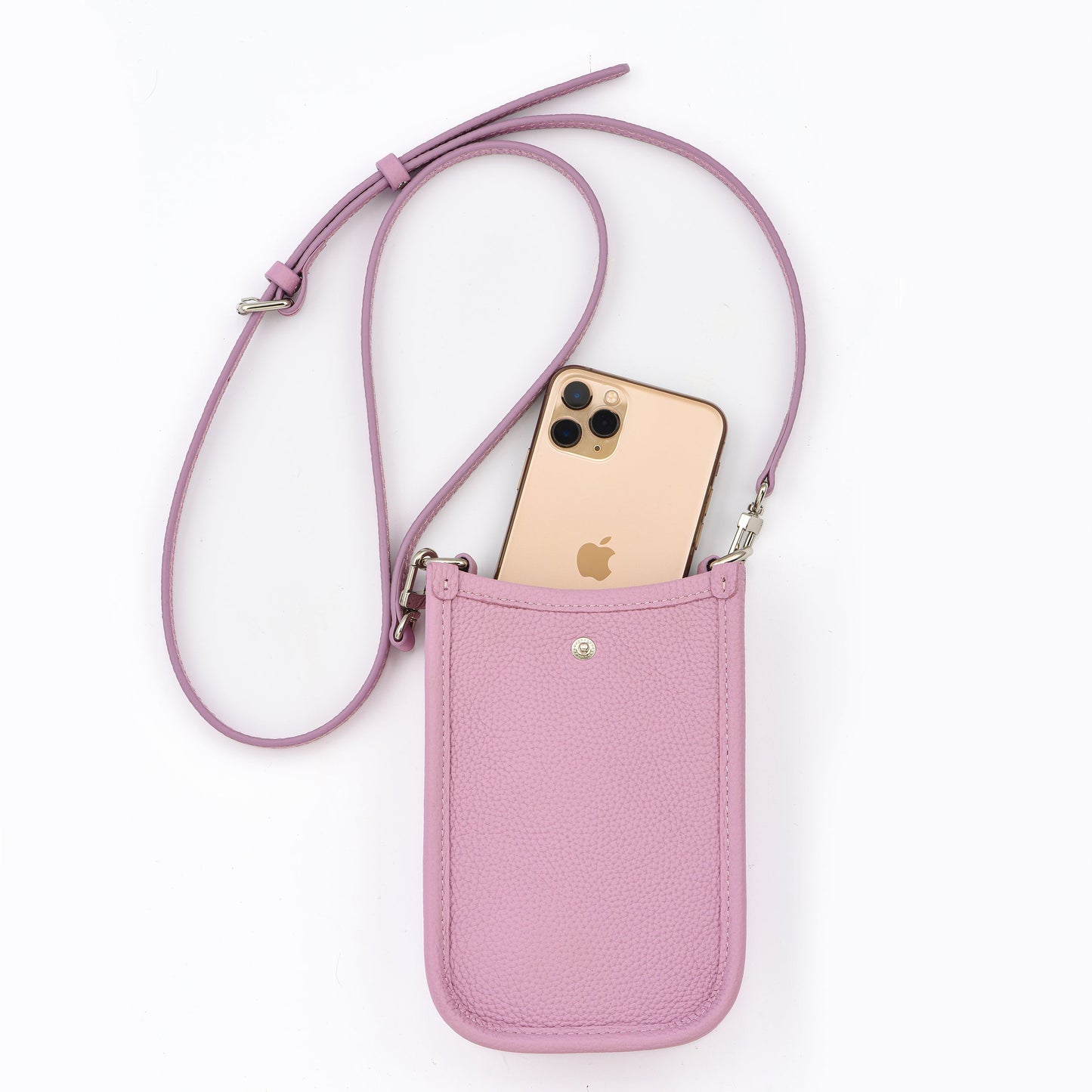 OUTLET Togo Leather Cell Phone Mini Crossbody bag -  SUMMER COLLECTION