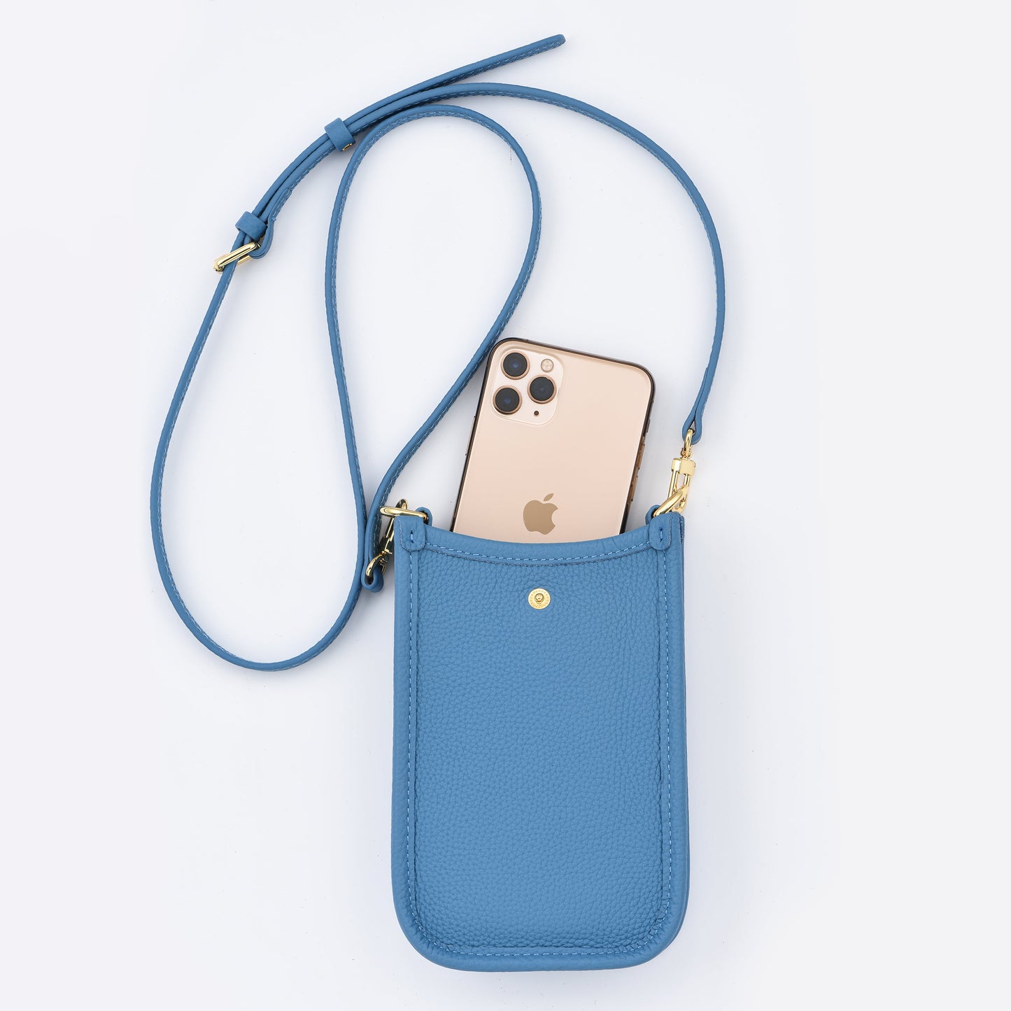OUTLET Togo Leather Cell Phone Mini Crossbody bag -  SUMMER COLLECTION