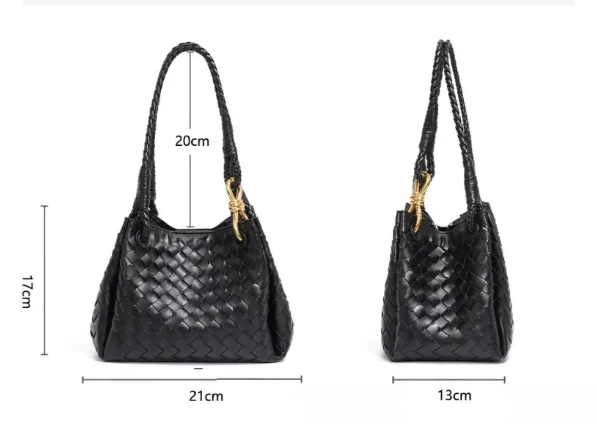 SHERRY BLACK MIDI BAG