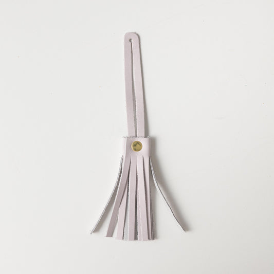 Pearl Leather Tassel