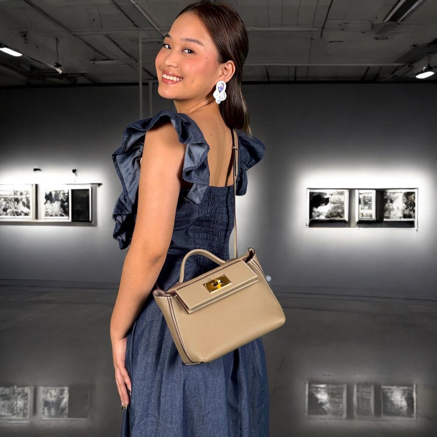 STELLA TAUPE BAG
