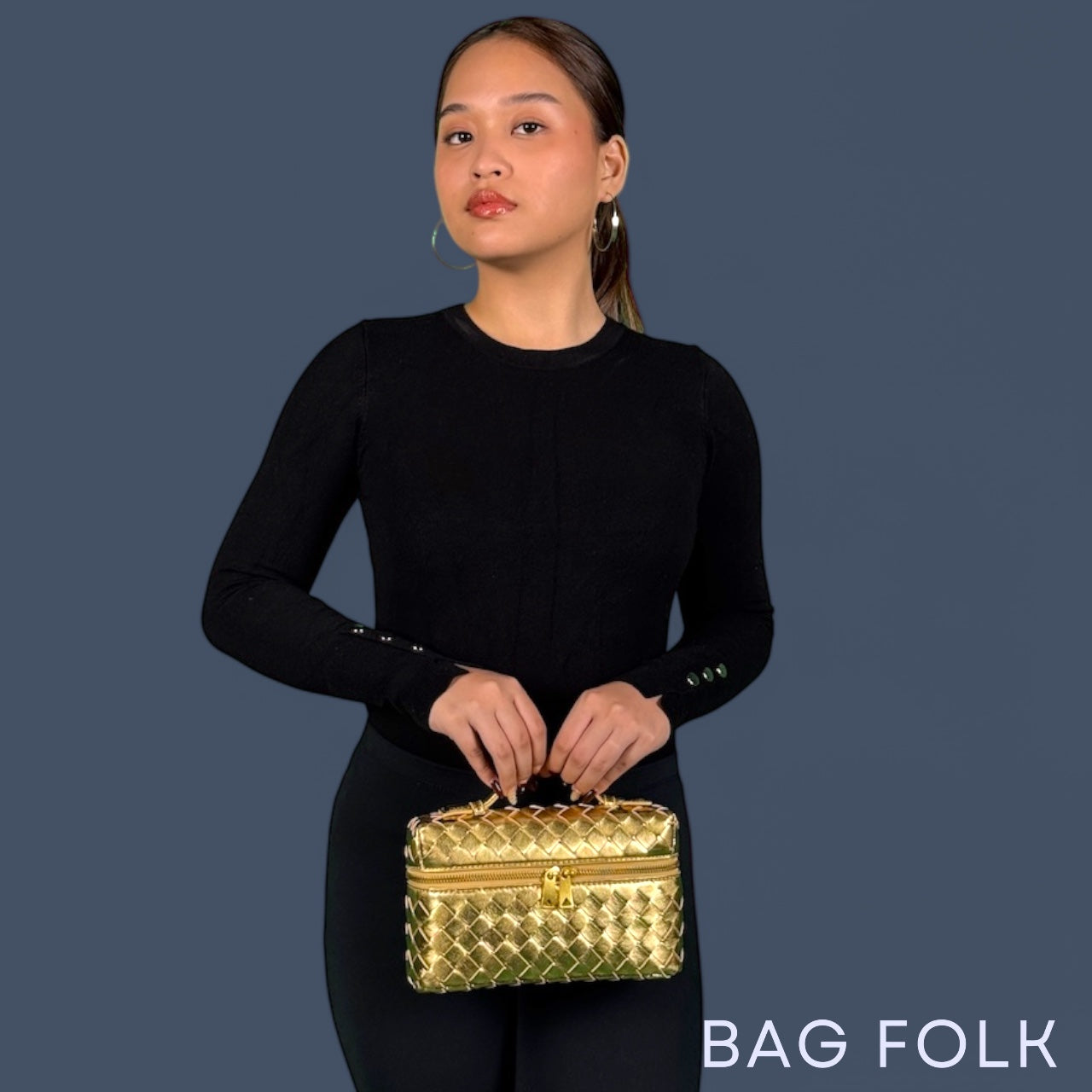 SHERRY GOLD CAMERA BAG