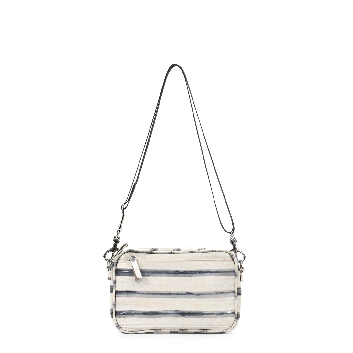 MINI CAMERA BAG STRIPED EEL